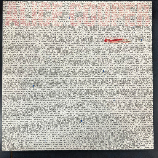 ALICE COOPER = ZIPPER CATCHES SKIN (CDN 1982) (USED)