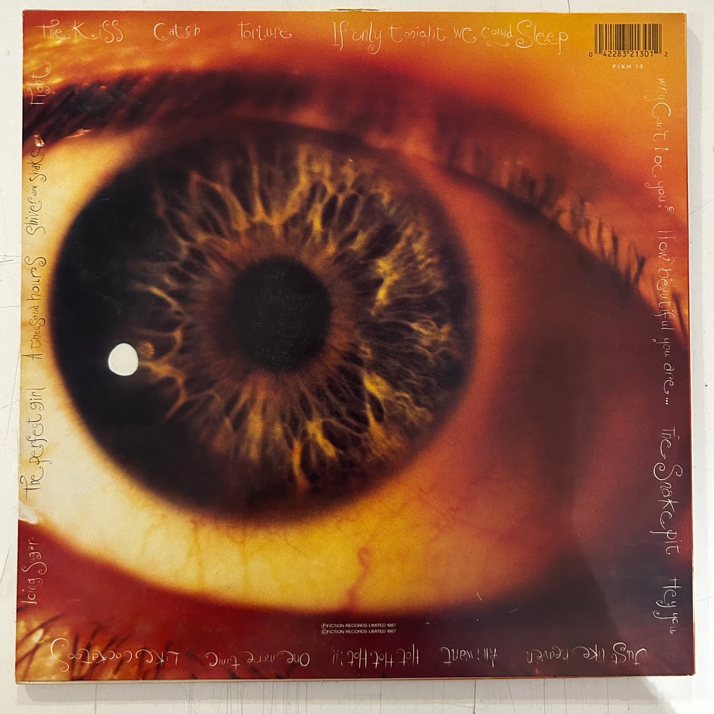 CURE = KISS ME KISS ME KISS ME (2LP+12 IN.) (UK 1987) (USED)