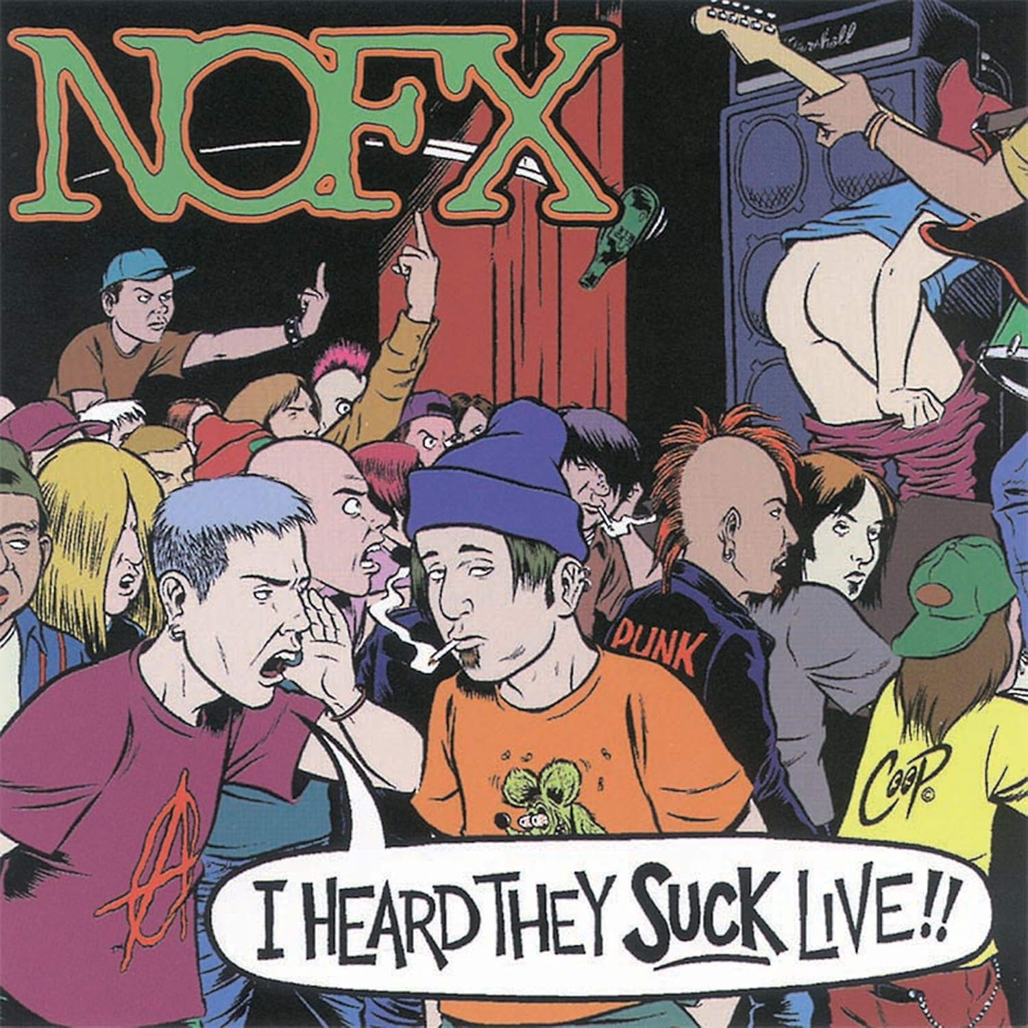 NOFX = I HEARD THEY SUCK LIVE!! (180G)