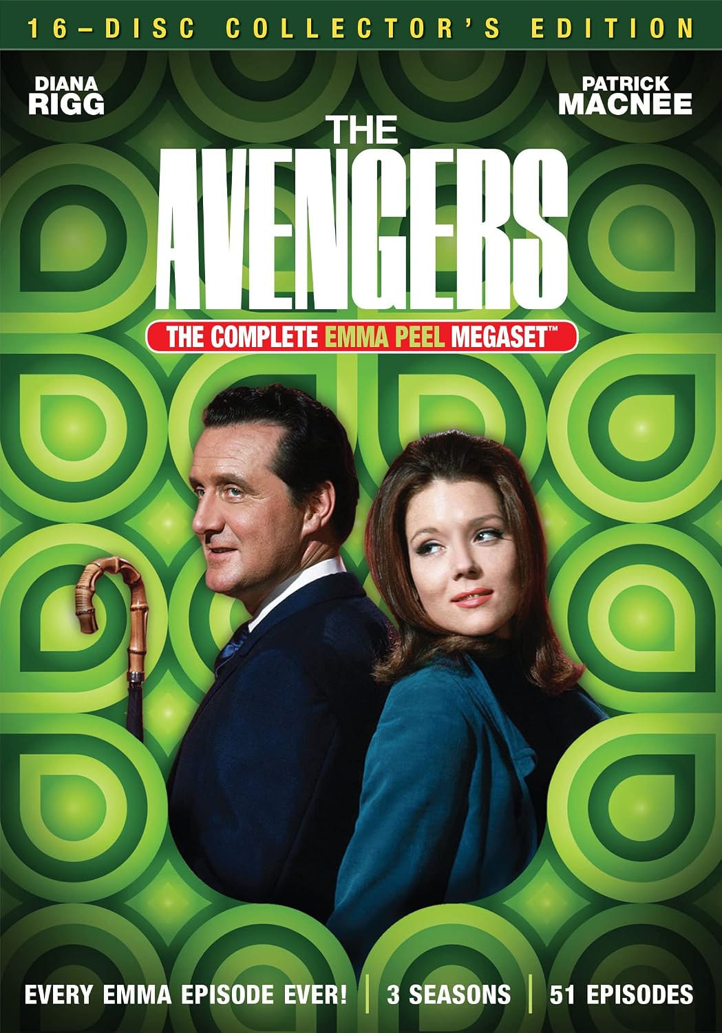 AVENGERS = COMPLETE EMMA PEEL MEGASET (TV SERIES) (USED DVD)
