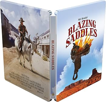 BLAZING SADDLES (1974) [STEELBOOK] (4K BLURAY USED)