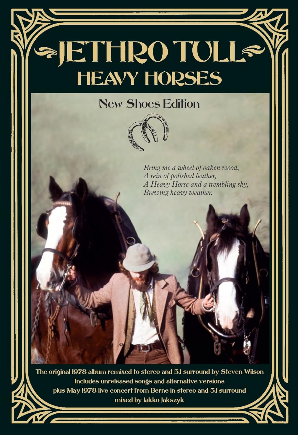 JETHRO TULL = HEAVY HORSES: NEW SHOES EDITION (3CD/2DVD)