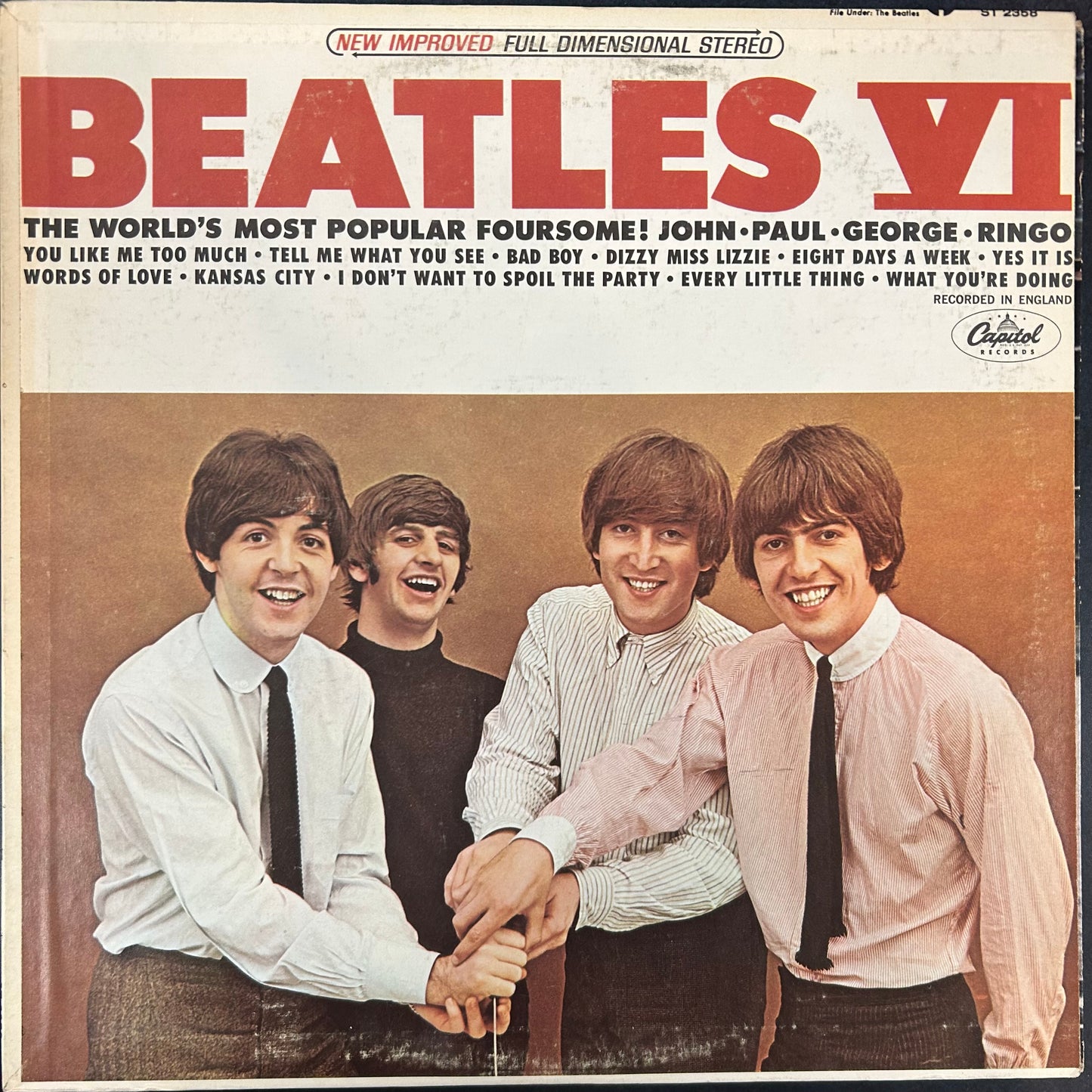 BEATLES = VI (CDN EARLY 1970s REISSUE) (USED)