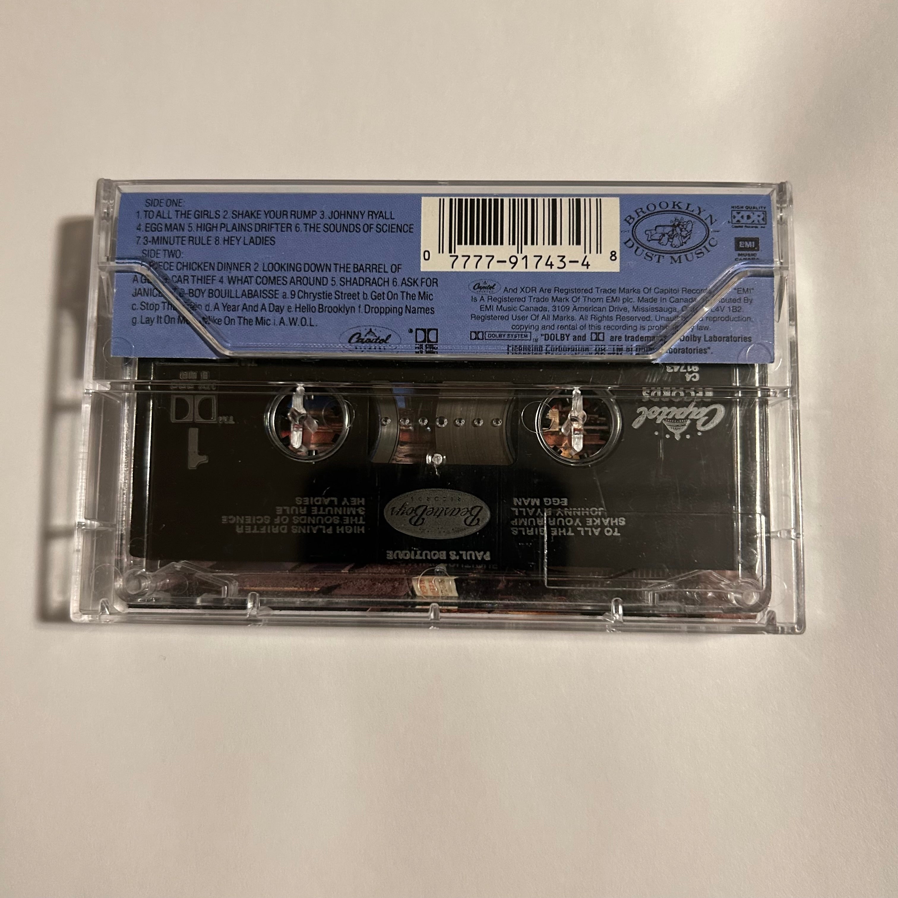 BEASTIE BOYS = PAUL’S BOUTIQUE (CDN 1989) (USED CASSETTE)