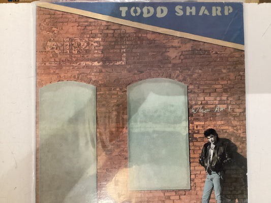SHARP, TODD = WHO AM I (CDA 1986) (USED)