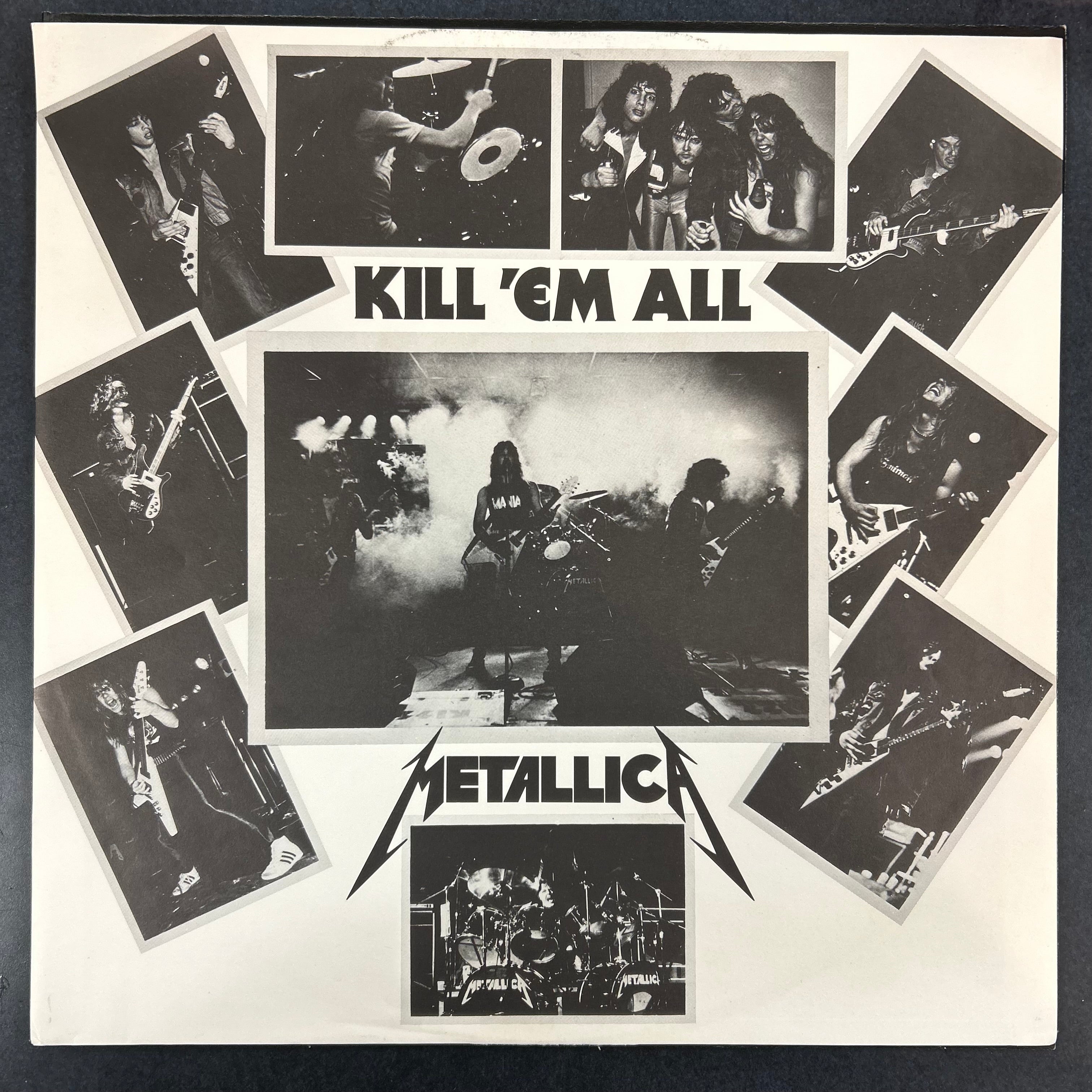 METALLICA = KILL 'EM ALL (EUROPE 1989 REISSUE) (USED)