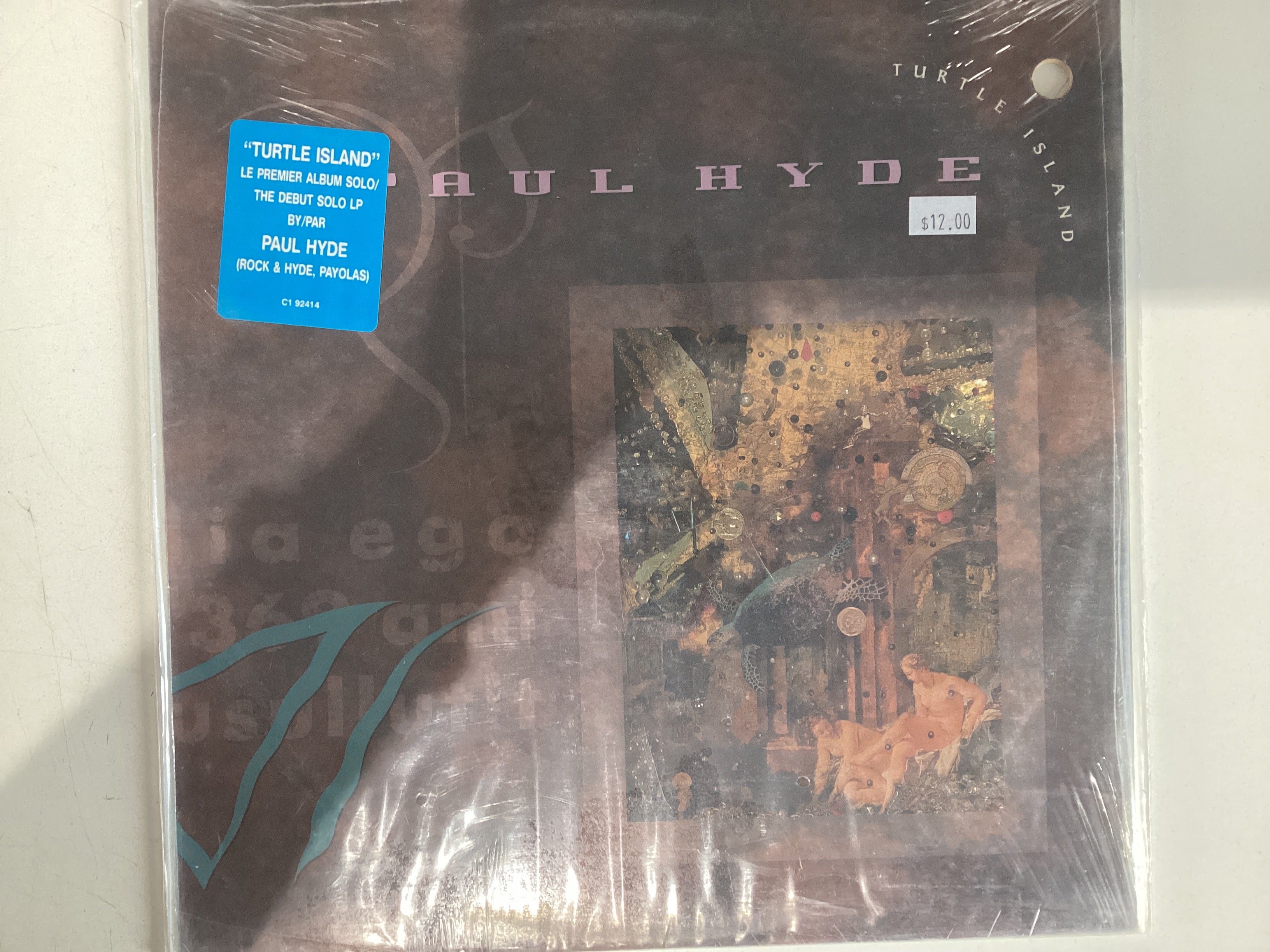 HYDE, PAUL = TURTLE ISLAND (CDA 1989) (USED)
