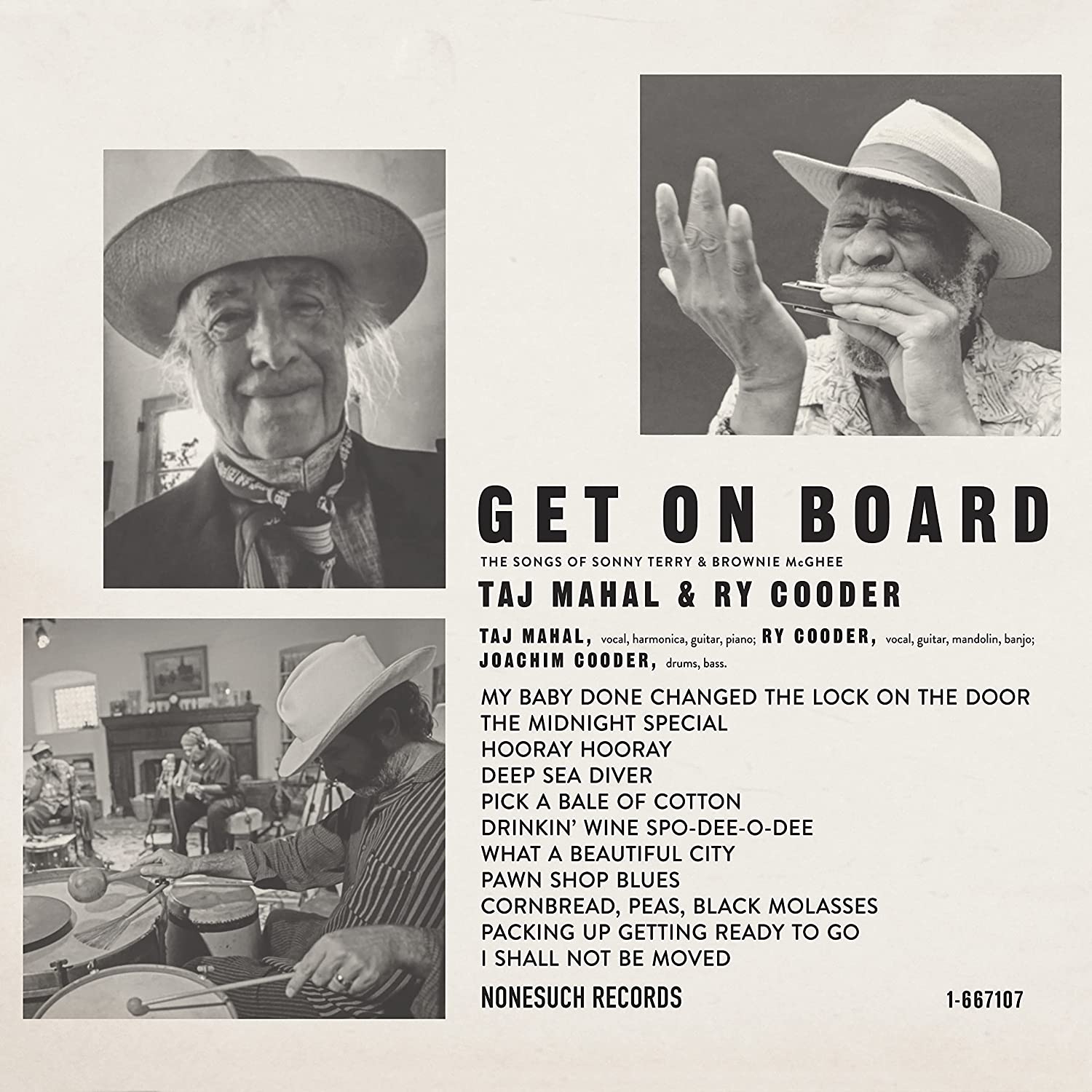 TAJ MAHAL COODER, RY = GET ON BOARD (CD)