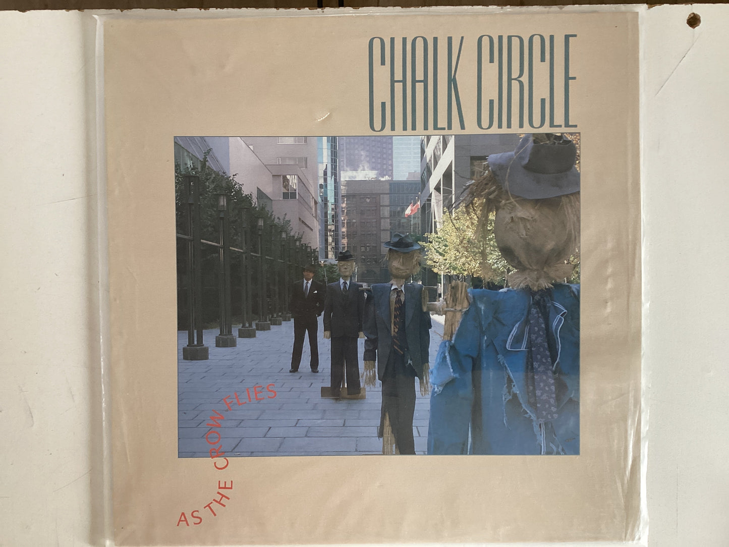 CHALK CIRCLE = AS THE CROW FLIES (CDA 1989) (USED)
