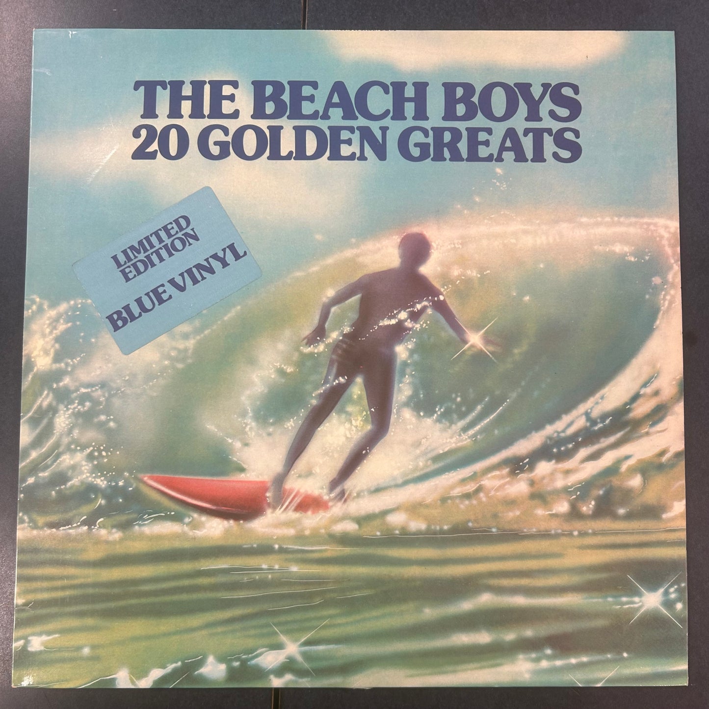 BEACH BOYS = 20 GOLDEN GREATS [BLUE WAX] (UK 1970s) (USED)