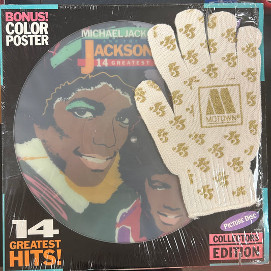 JACKSON, MICHAEL JACKSON 5 = 14 GREATEST HITS! (PICTURE DISC) (US 1984) (USED)