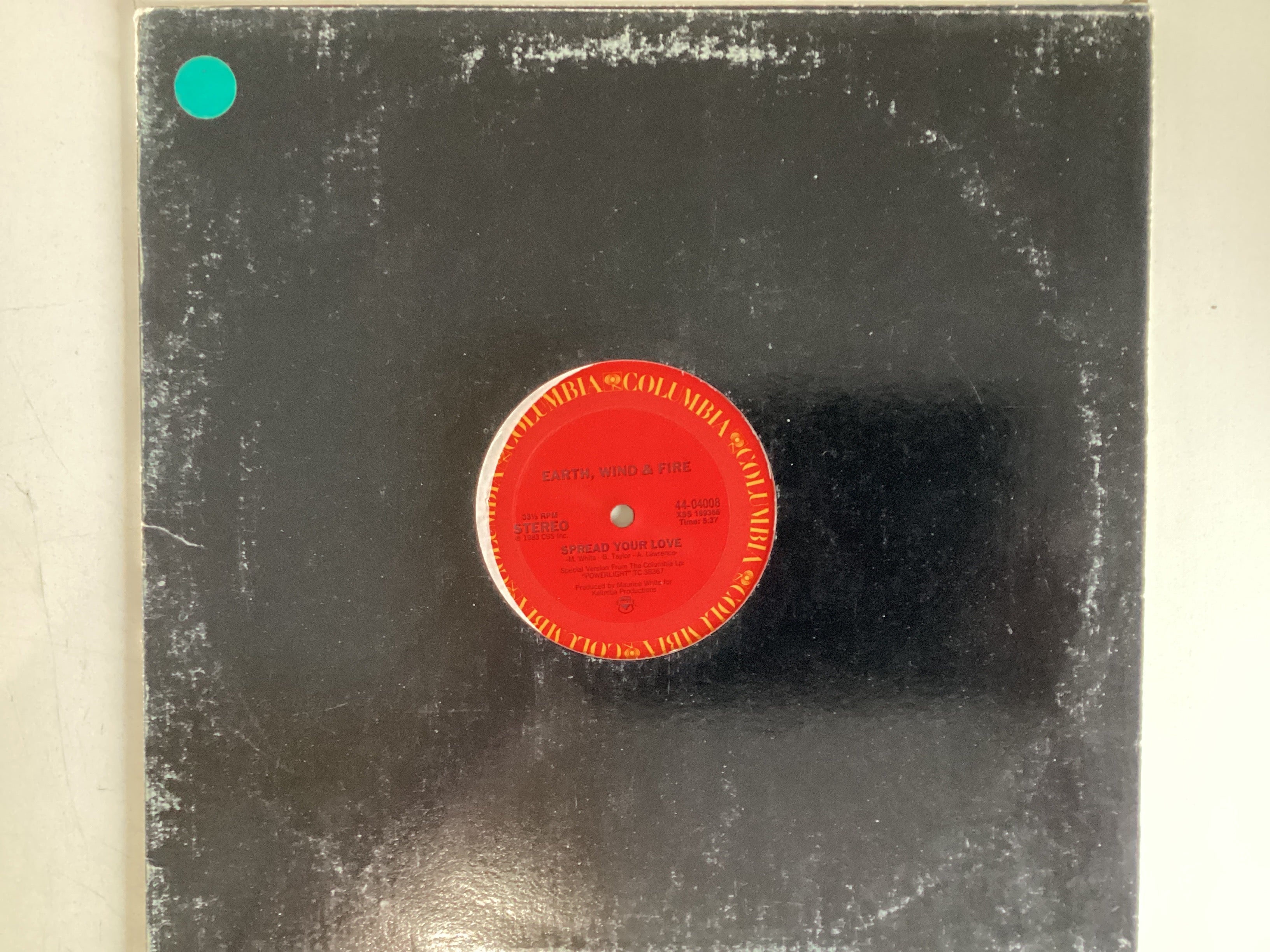 EARTH, WIND AND FIRE = SPREAD YOUR LOVE (USA 1983) (USED)