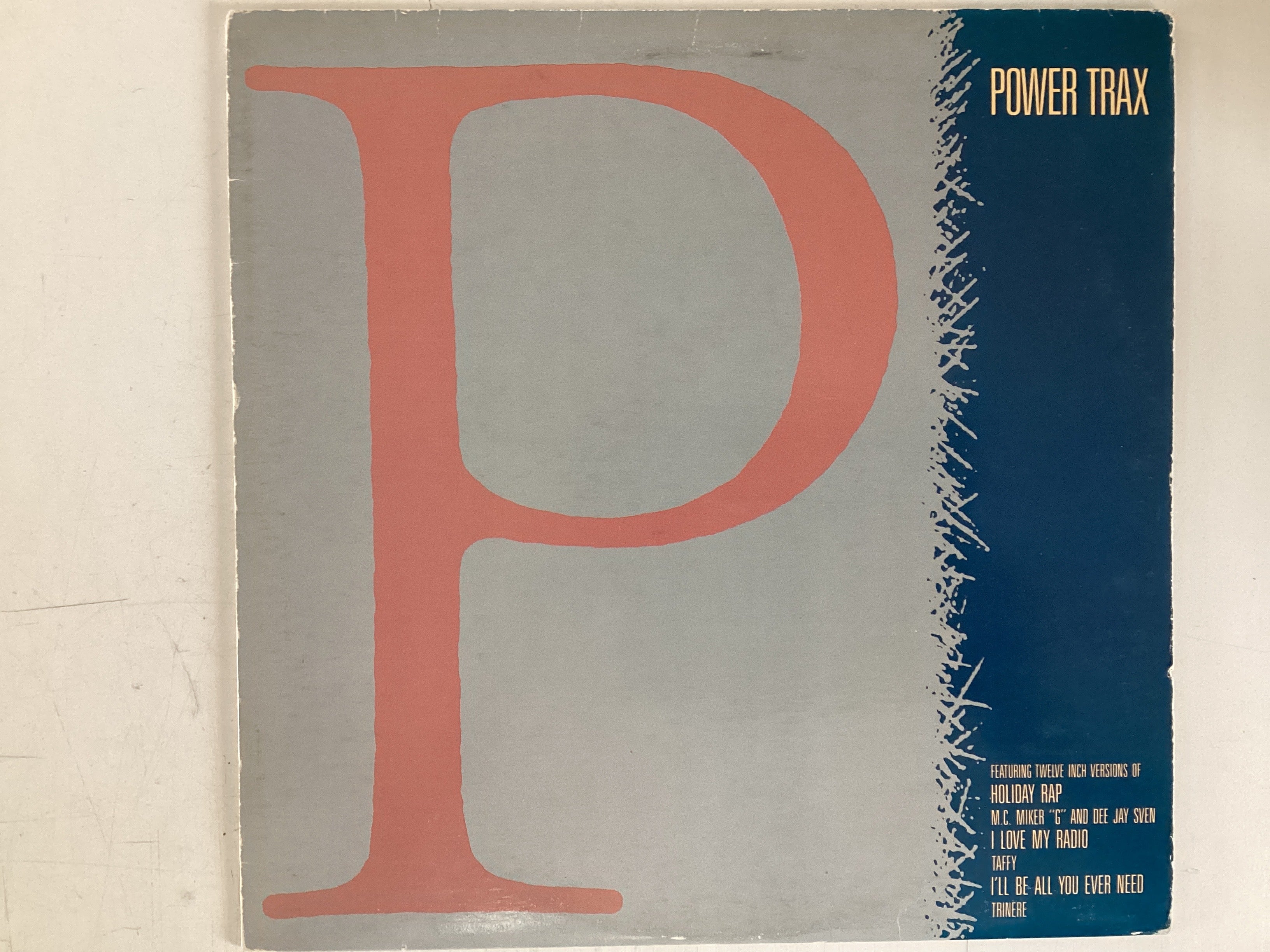 POWER TRAX = HOLIDAY RAP (CDA 1986) (USED)
