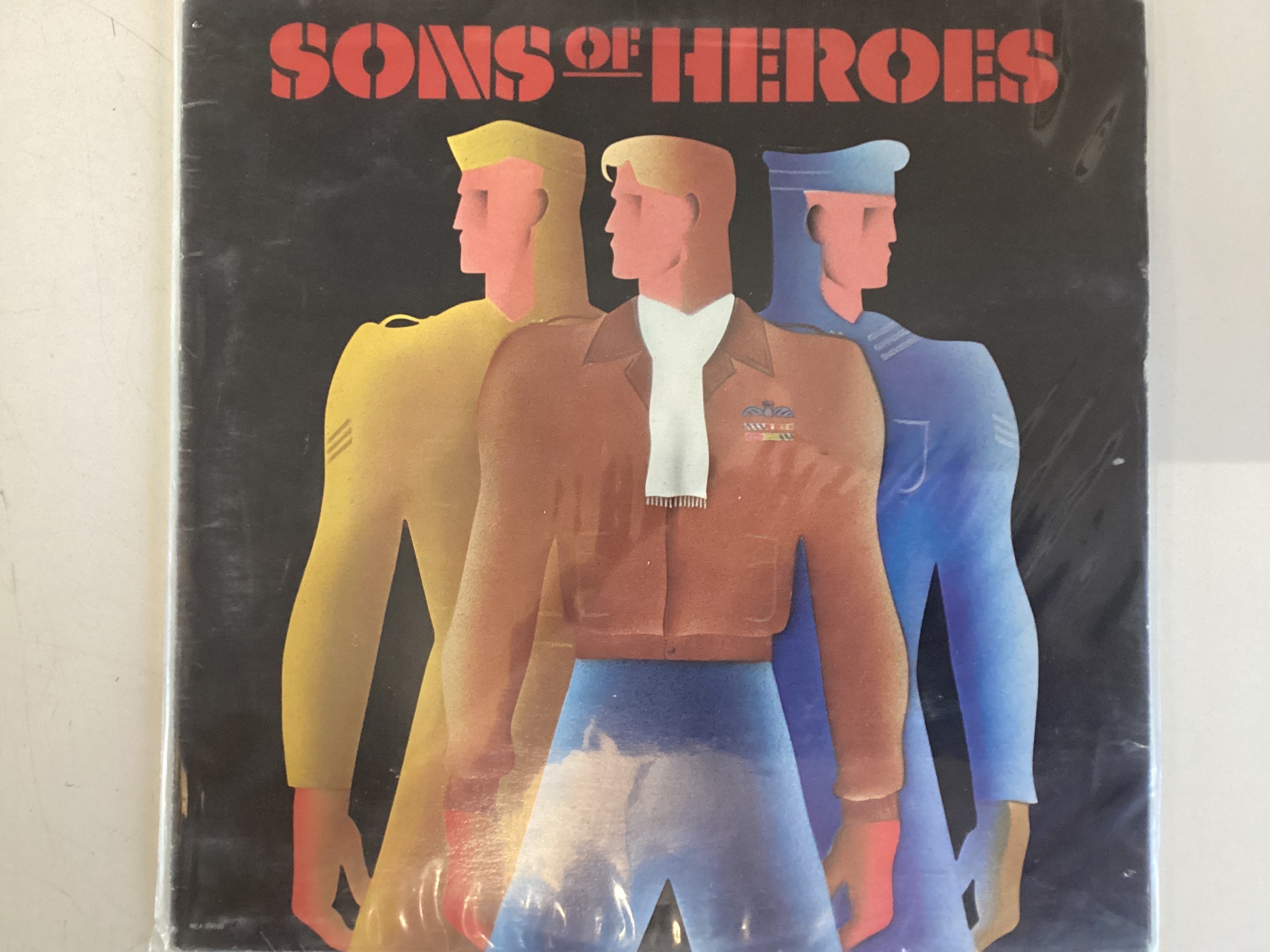SONS OF HEROES = SELF TITLED (USA 1983) (USED)