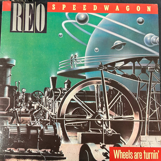 REO SPEEDWAGON = WHEELS ARE TURNIN' (CDN 1984) (USED)