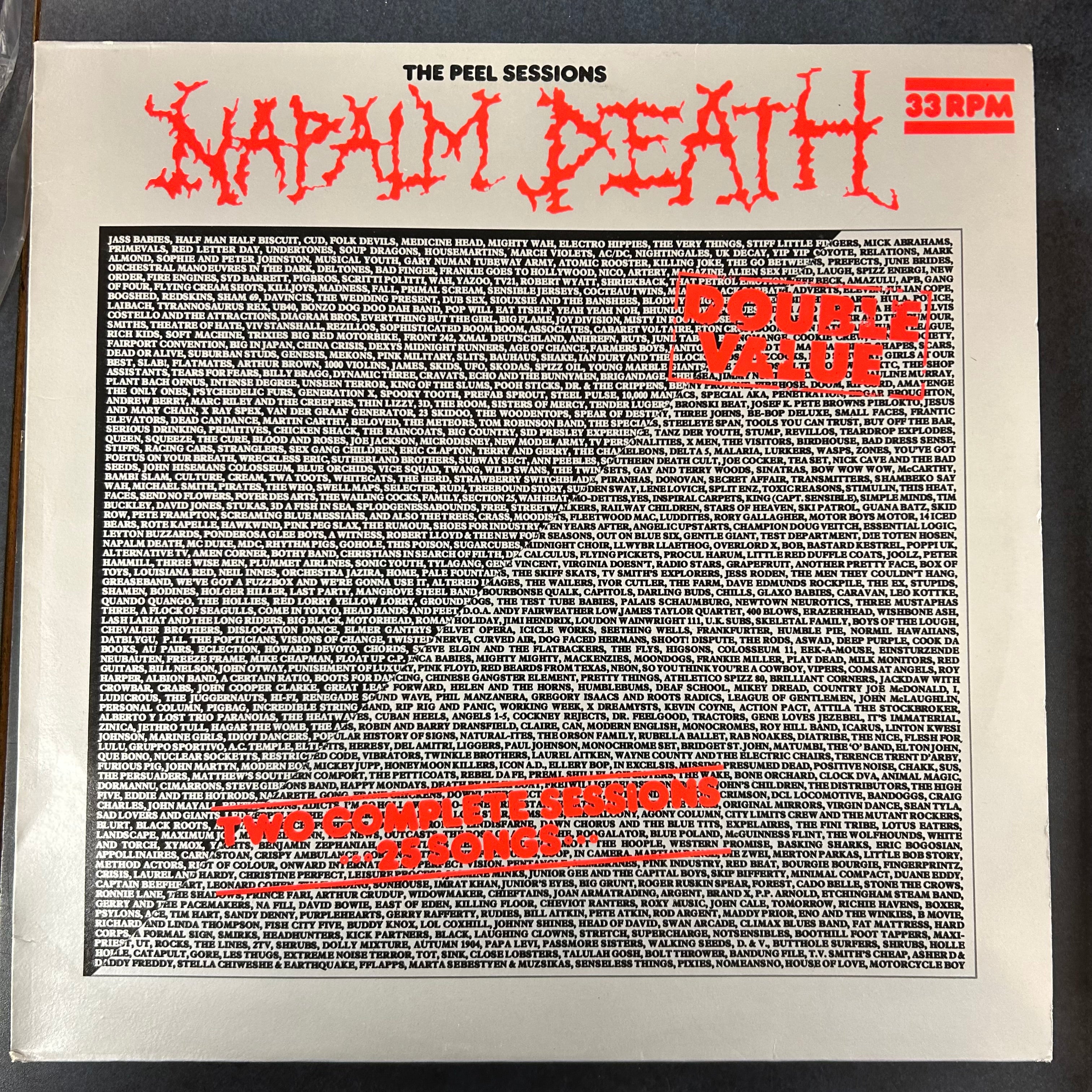 NAPALM DEATH = STRANGE FRUIT: PEEL SESSIONS (UK 1989) (USED)