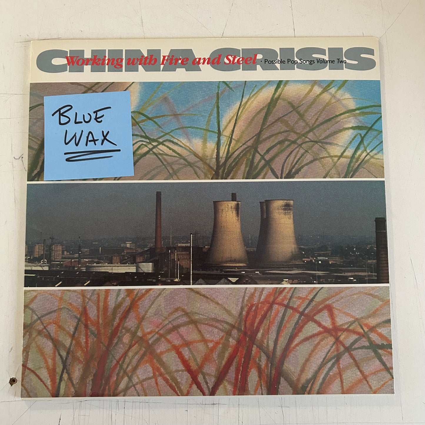 CHINA CRISIS = WORKING WITH FIRE AND STEEL [BLUE WAX] (CDN 1983) (USED)