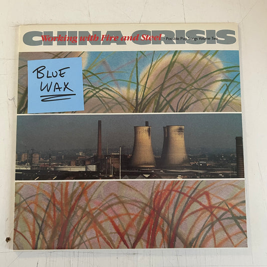CHINA CRISIS = WORKING WITH FIRE AND STEEL [BLUE WAX] (CDN 1983) (USED)