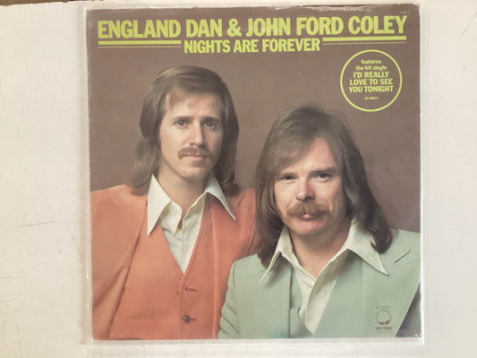 ENGLAD DAN & JOHN FORD COLEY = NIGHTS ARE FOREVER (CDA 1976) (USED)