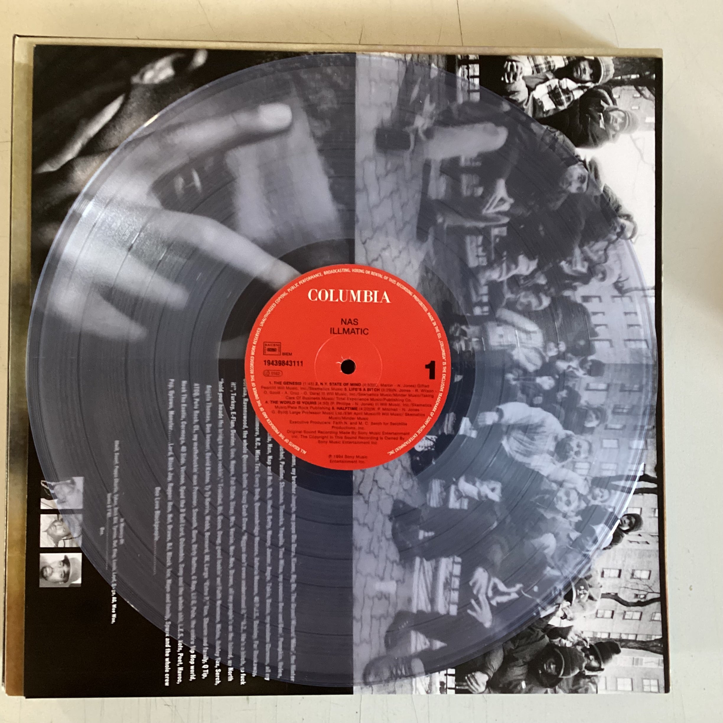 NAS = ILLMATIC (180G/CLEAR) (EU 2021 REISSUE) (USED)