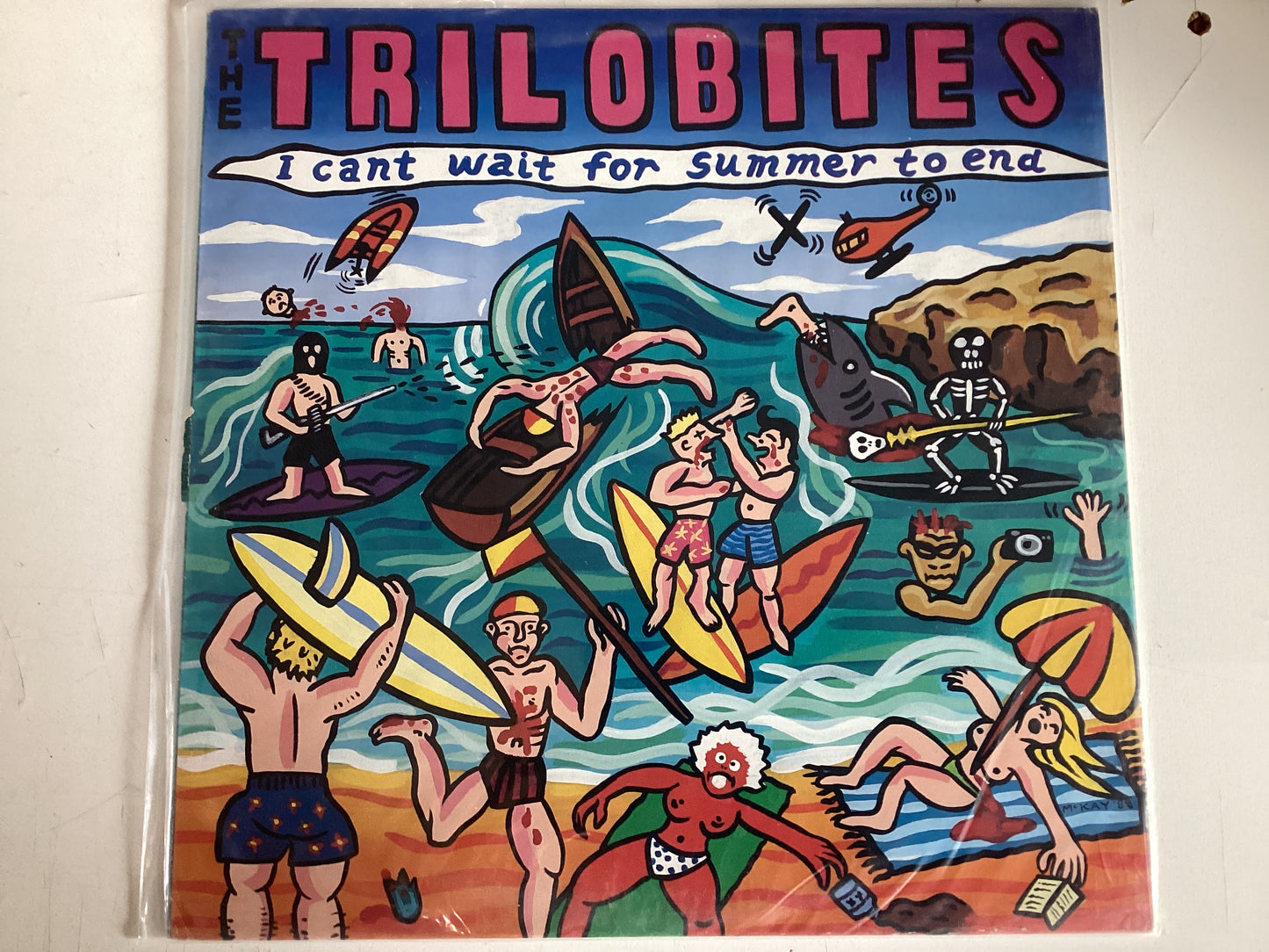 TRILOBITES = I CAN’T WAIT FOR SUMMER TO END (AUS 1988) (USED)