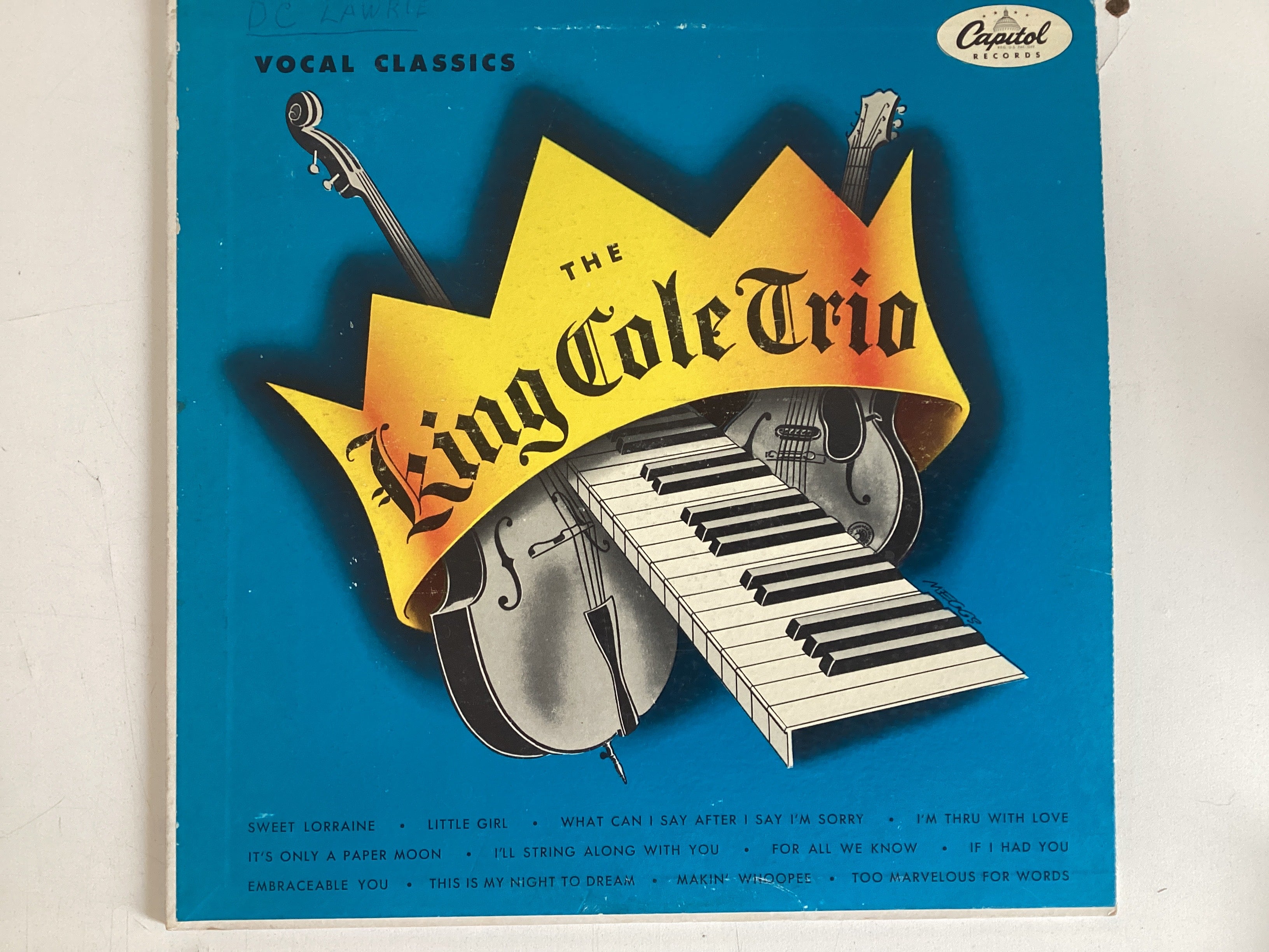 COLE, NAT KING = THE KING COLE TRIO (USA 1956) (USED)