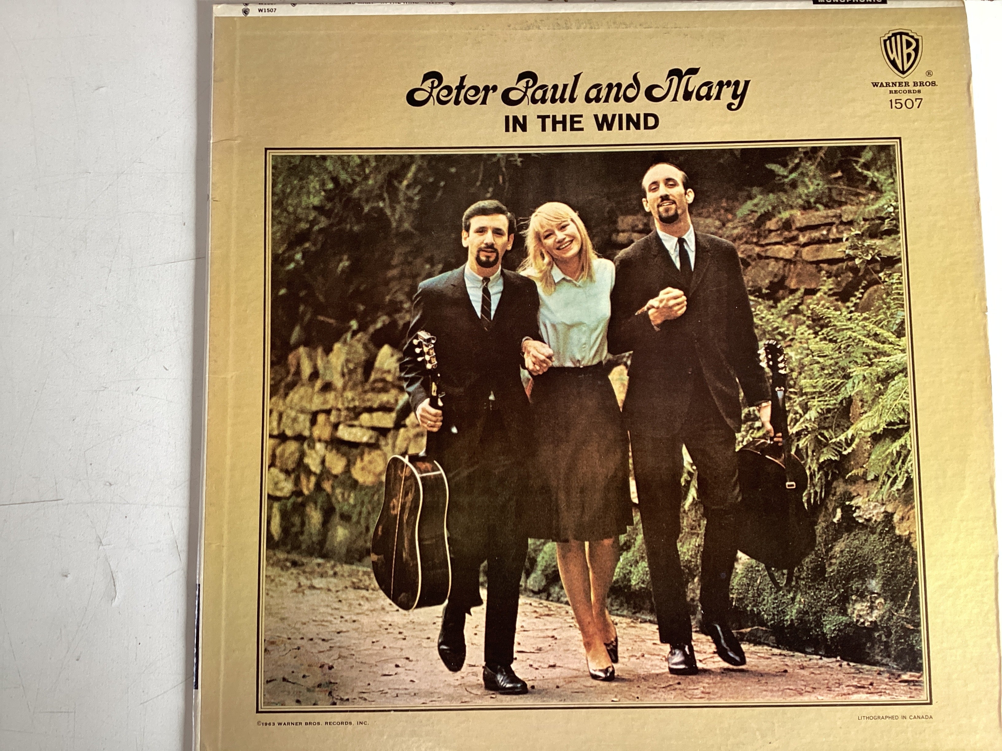PETER, PAUL AND MARY = IN THE WIND (CDA 1963) (USED)