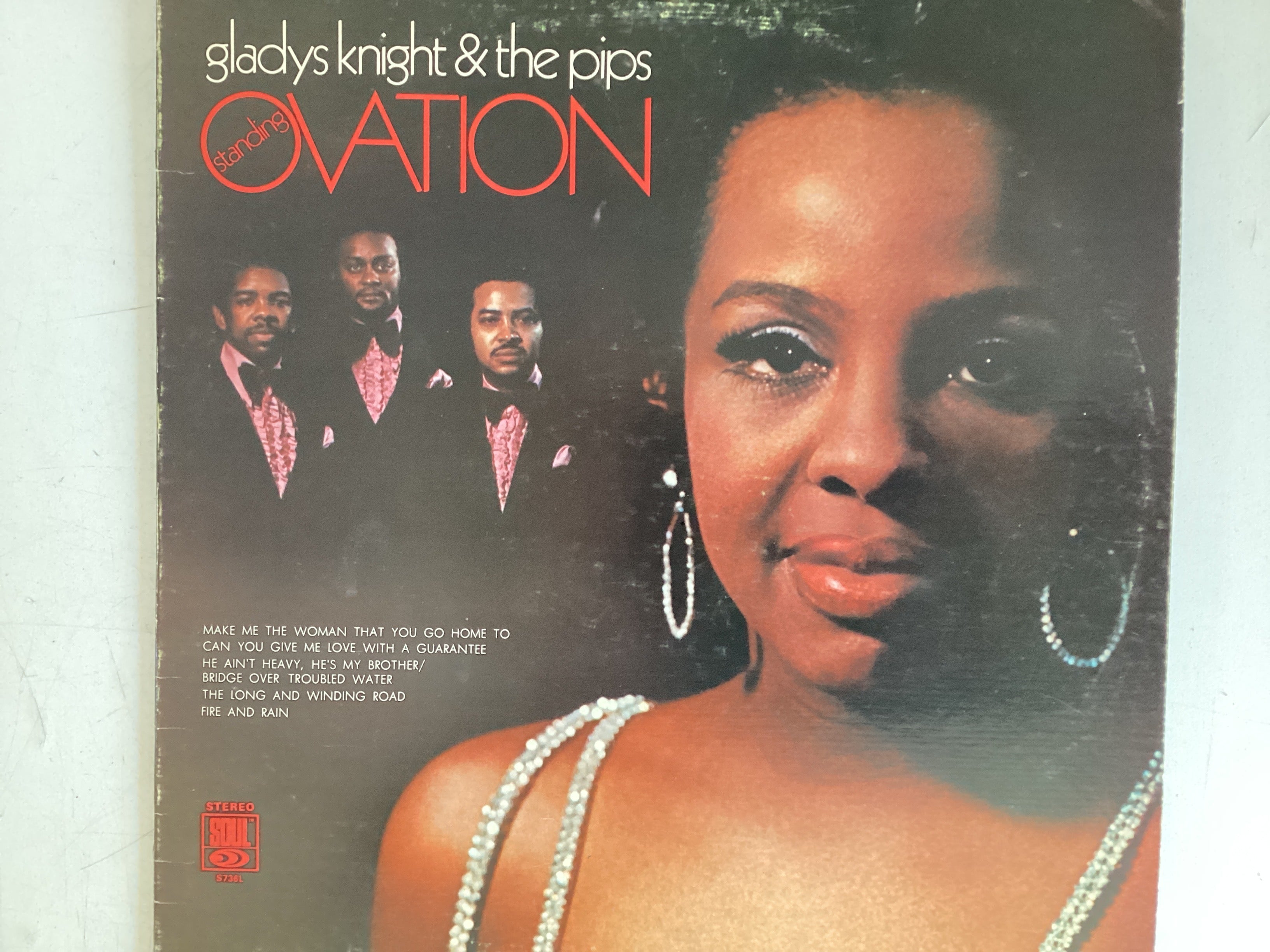 GLADYS KNIGHT AND THE PIPS = OVATION (CDA 1971) (USED)
