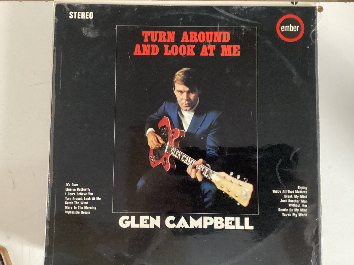 CAMPBELL, GLEN = TURN AROUND AND LOOK AT ME (UK 1968) (USED)