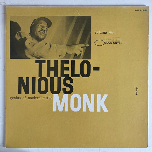 MONK, THELONIOUS = GENIUS OF MODERN MUSIC, VOL. 1 [CADRE ROUGE] (USA 1985 REISSUE) (USED)