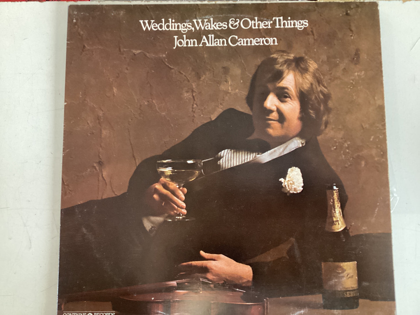 CAMERON, JOHN ALLEN = WEDDINGS, WAKES & OTHER THINGS (CDA 1976) (USED)
