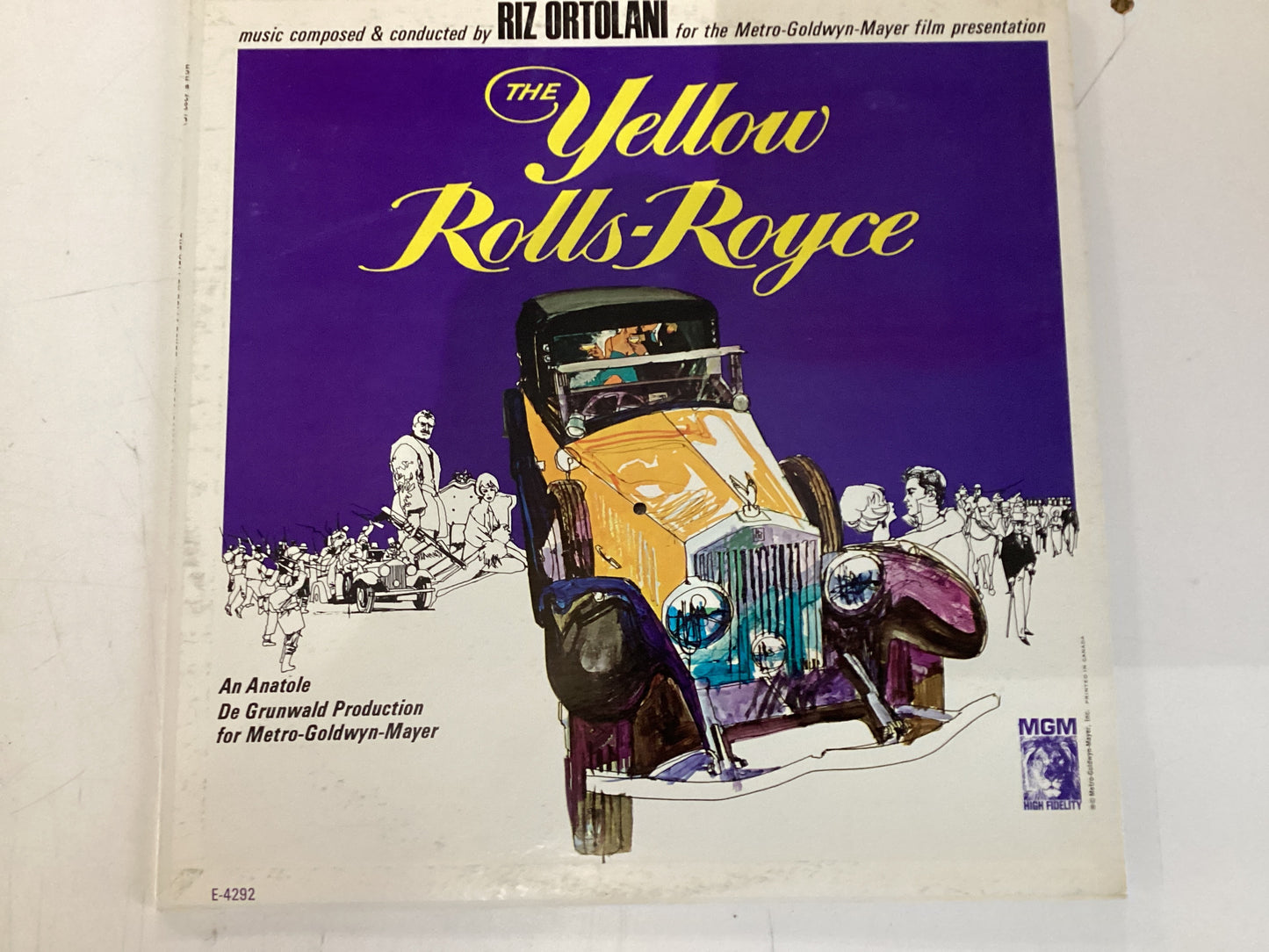 THE YELLOW ROLLS ROYCE = OST (CDA 1965) (USED)