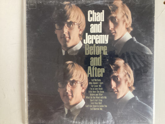 CHAD AND JEREMY = BEFORE AND AFTER (USA 1965) (USED)