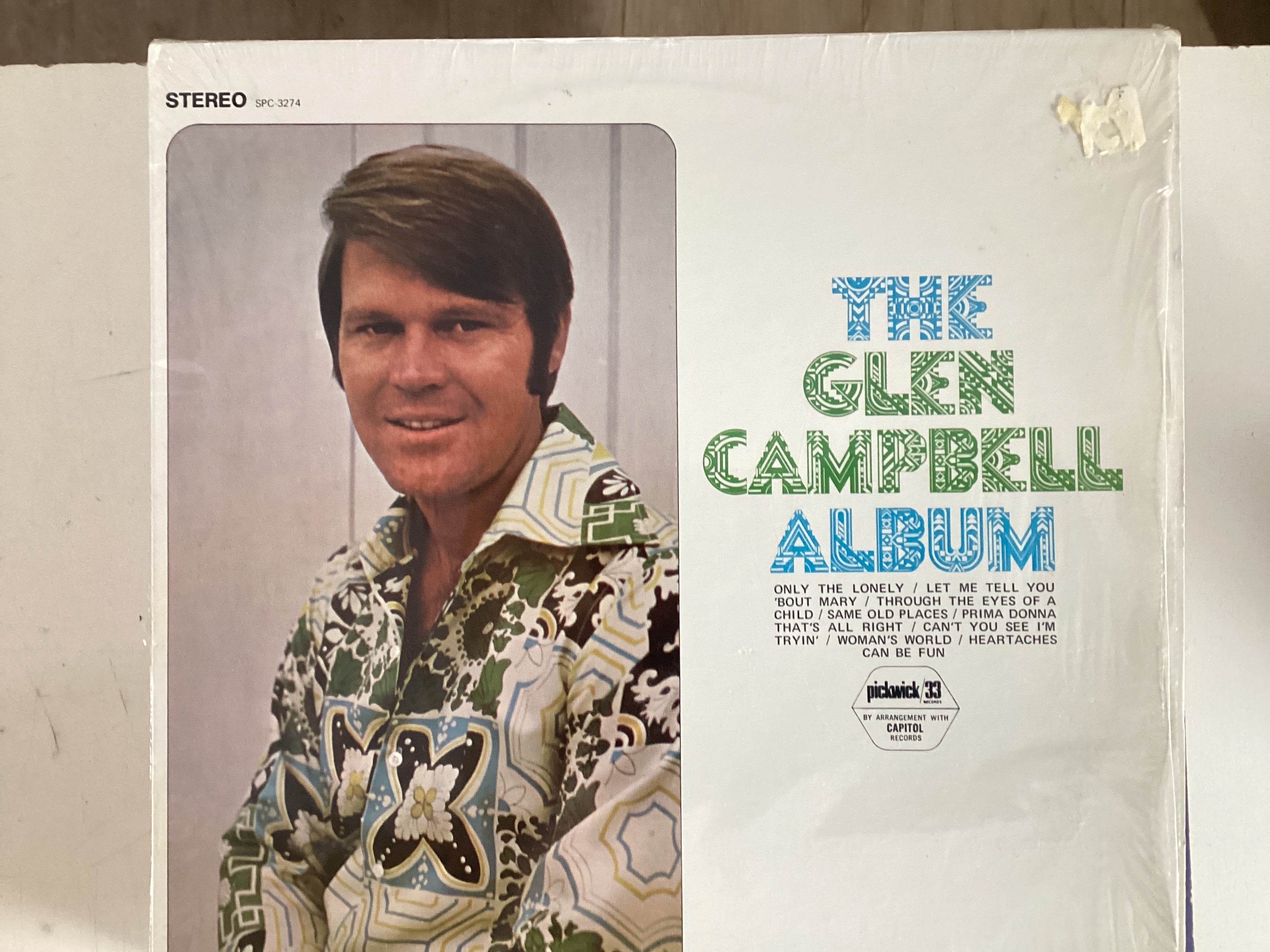 CAMPBELL, GLEN = THE GLEN CAMPBELL ALBUM (CDA 1973) (USED)