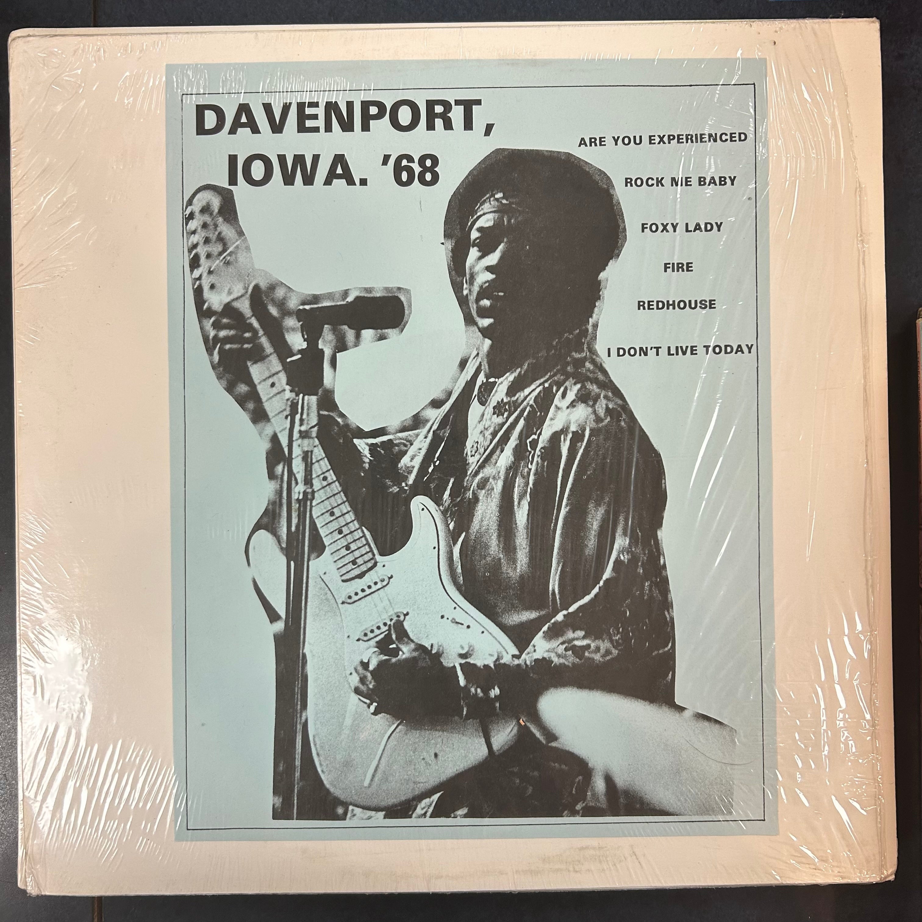 HENDRIX, JIMI = DAVENPORT, IOWA 1968 (US 1970s) (USED)