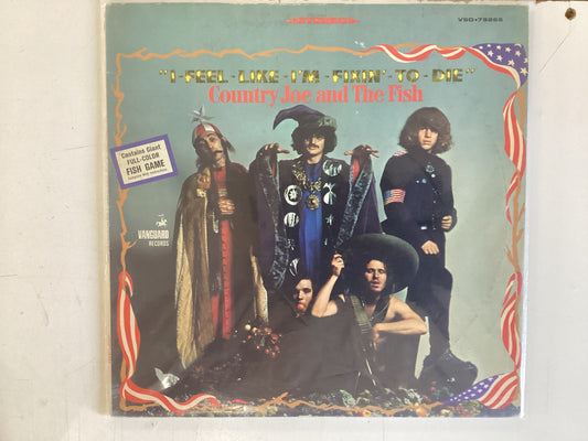 COUNTRY JOE AND THE FISH = I FEEL LIKE I’M FIXIN’ TO DIE (USA 1967) (USED)