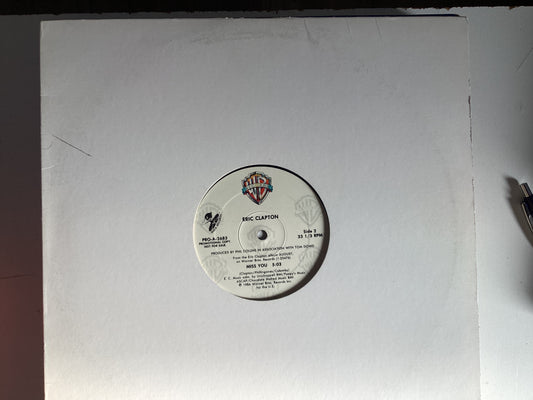 CLAPTON, ERIC = MISS YOU (12 IN.) (USA 1986) (USED)