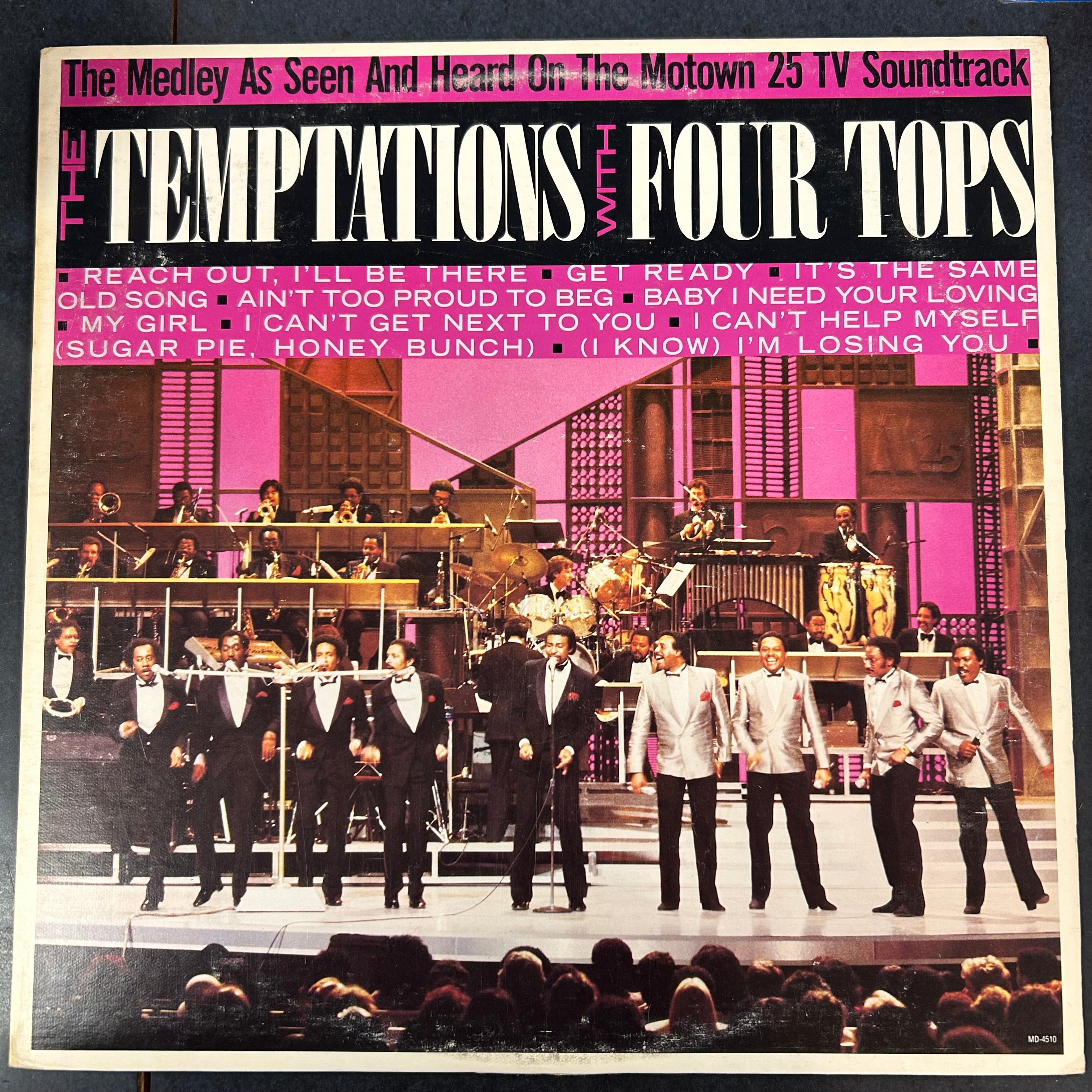 TEMPTATIONS / FOUR TOPS / JACKSON 5 = MEDLEY FROM MOTOWN 25 SPECIAL (1 ...