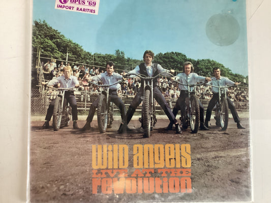 WILD ANGELS = LIVE AT THE REVOLUTION (UK 1970) (USED)