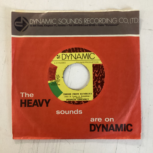 PEOPLES ASSEMBLY = THEME FROM KUMBAYA (7 IN.) (JAMAICA 1972) (USED)