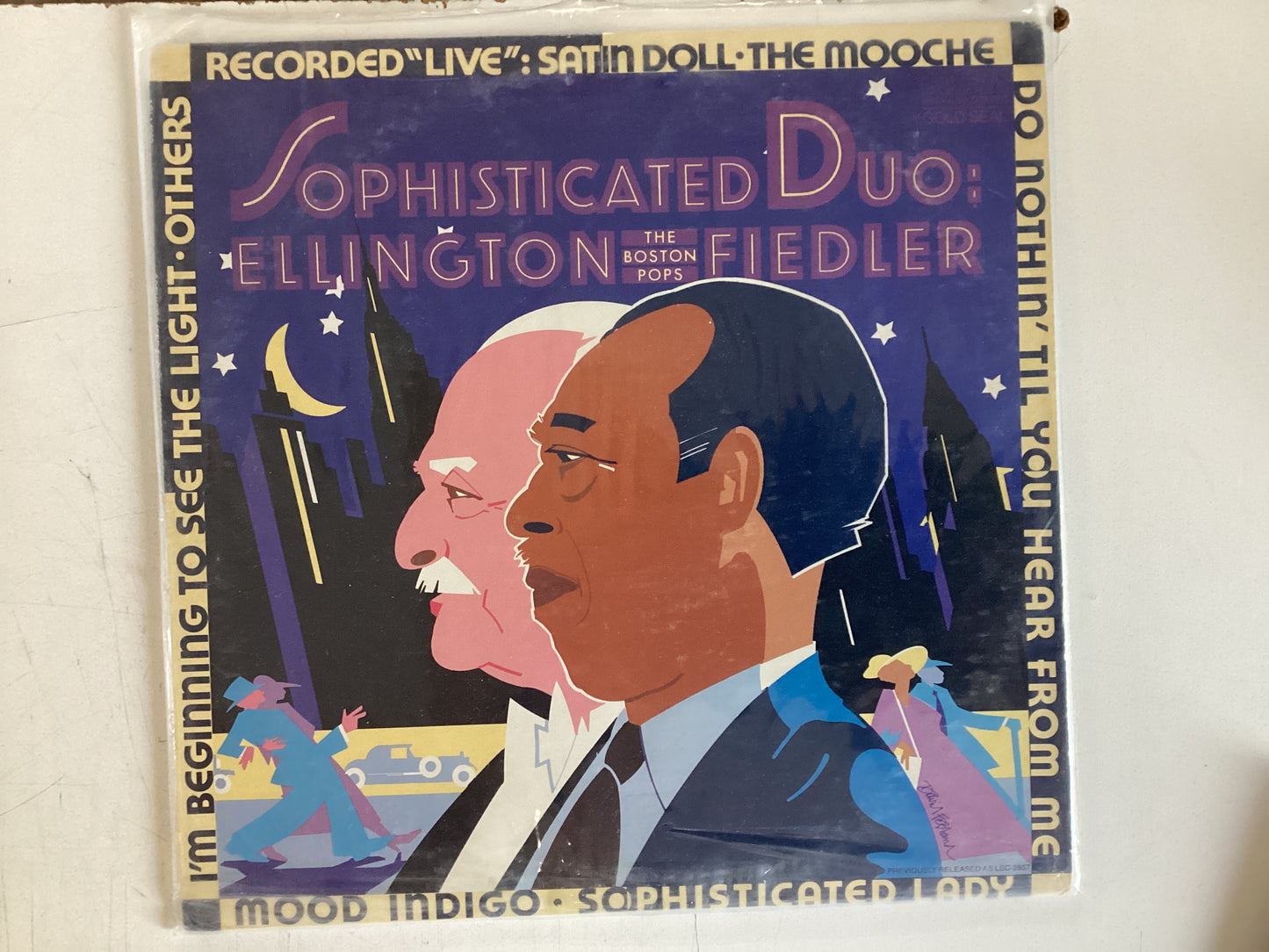 ELLINGTON, DUKE FIELDER, ARTHUR = SOPHISTICATED DUO (USA 1981) (USED)