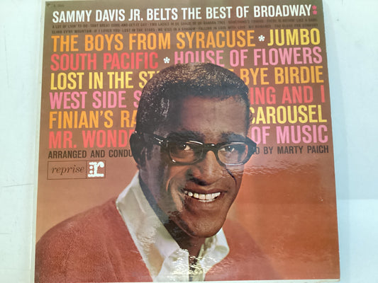 DAVIS JR., SAMMY = BELTS THE BEST OF BROADWAY (USA 1962) (USED)