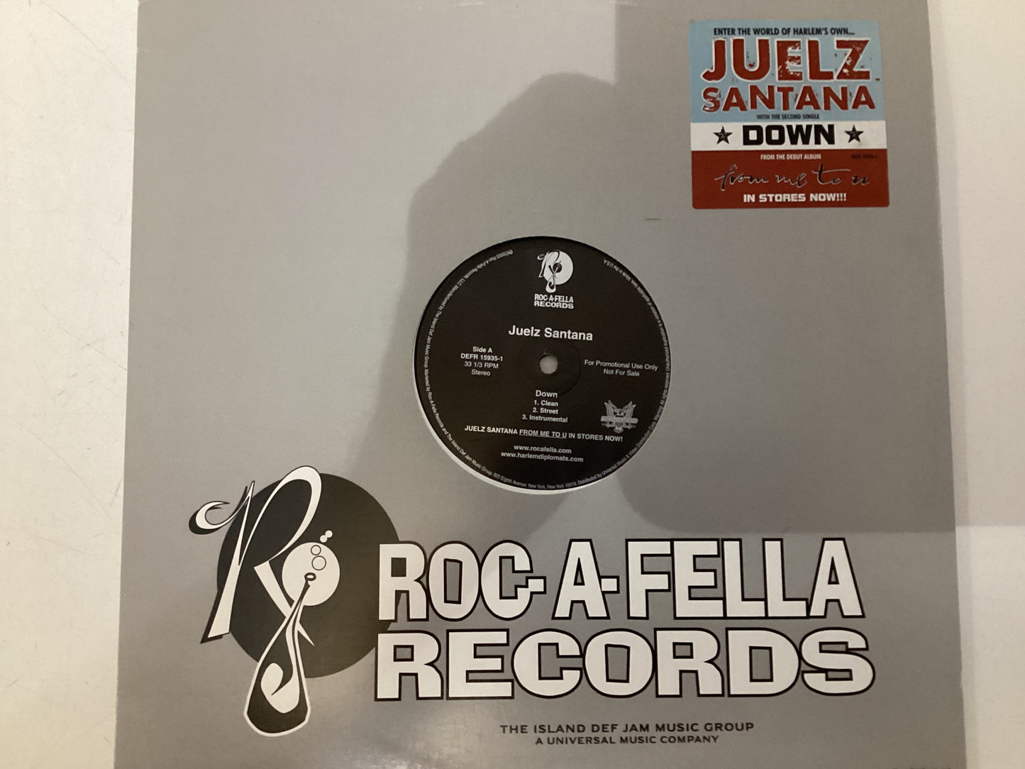 SANTANA, JUELZ = DOWN (USA 2003) (USED)