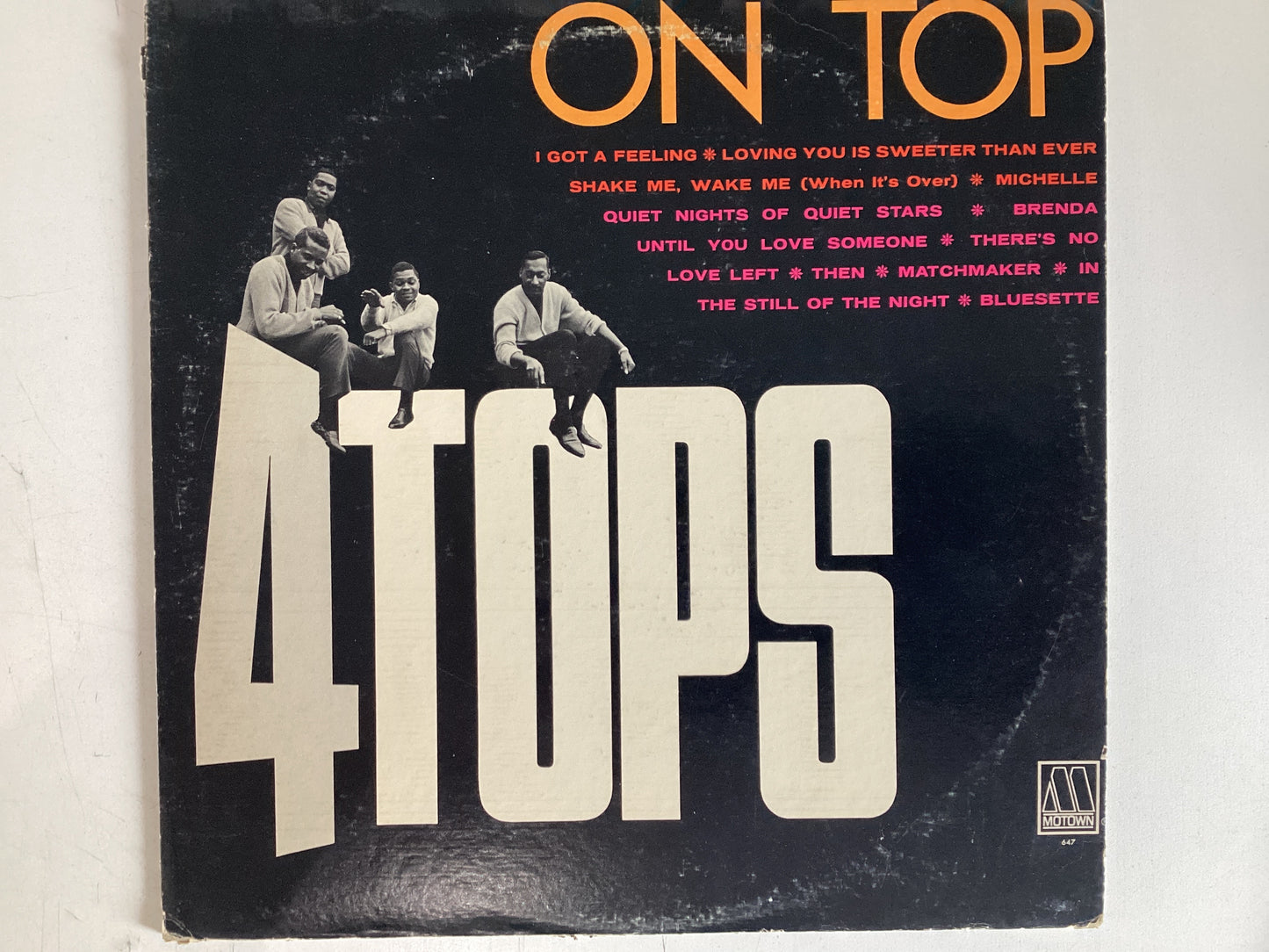 FOUR TOPS = ON TOP (USA 1966) (USED)