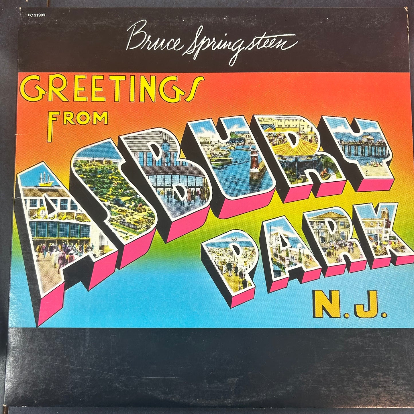 SPRINGSTEEN, BRUCE = GREETINGS FROM ASBURY PARK N.J. (CDN 1970s REISSUE) (USED)