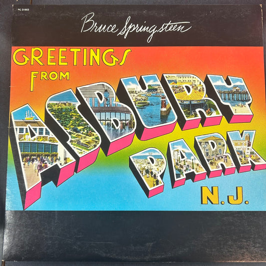 SPRINGSTEEN, BRUCE = GREETINGS FROM ASBURY PARK N.J. (CDN 1970s REISSUE) (USED)