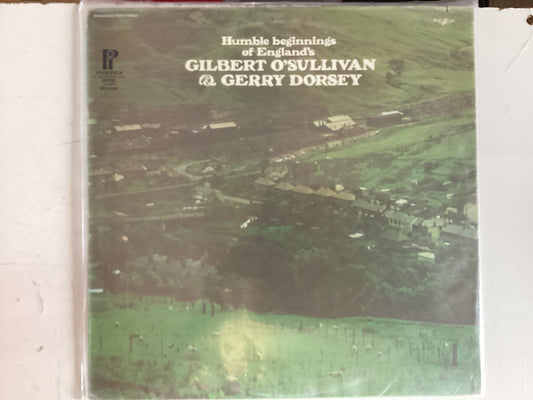 O'SULLIVAN, GILBERT DORSEY, GERRY (HUMPERDINCK, ENGELBERT) = HUMBLE BEGINNINGS OF ENGLAND’S (CDA 1967) (USED)