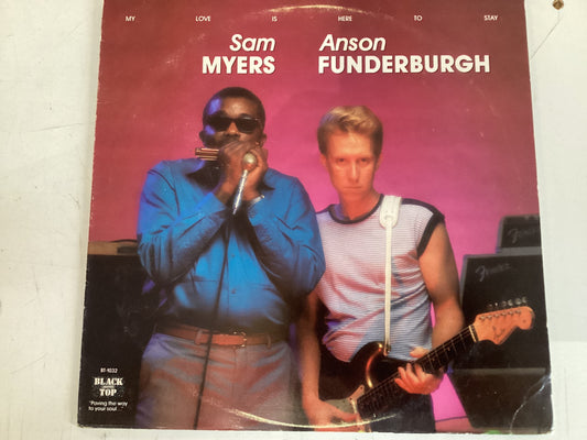 MYERS, SAM FUNDERBURGH, ANSON = MY LOVE IS HERE TO STAY (USA 1985) (USED)