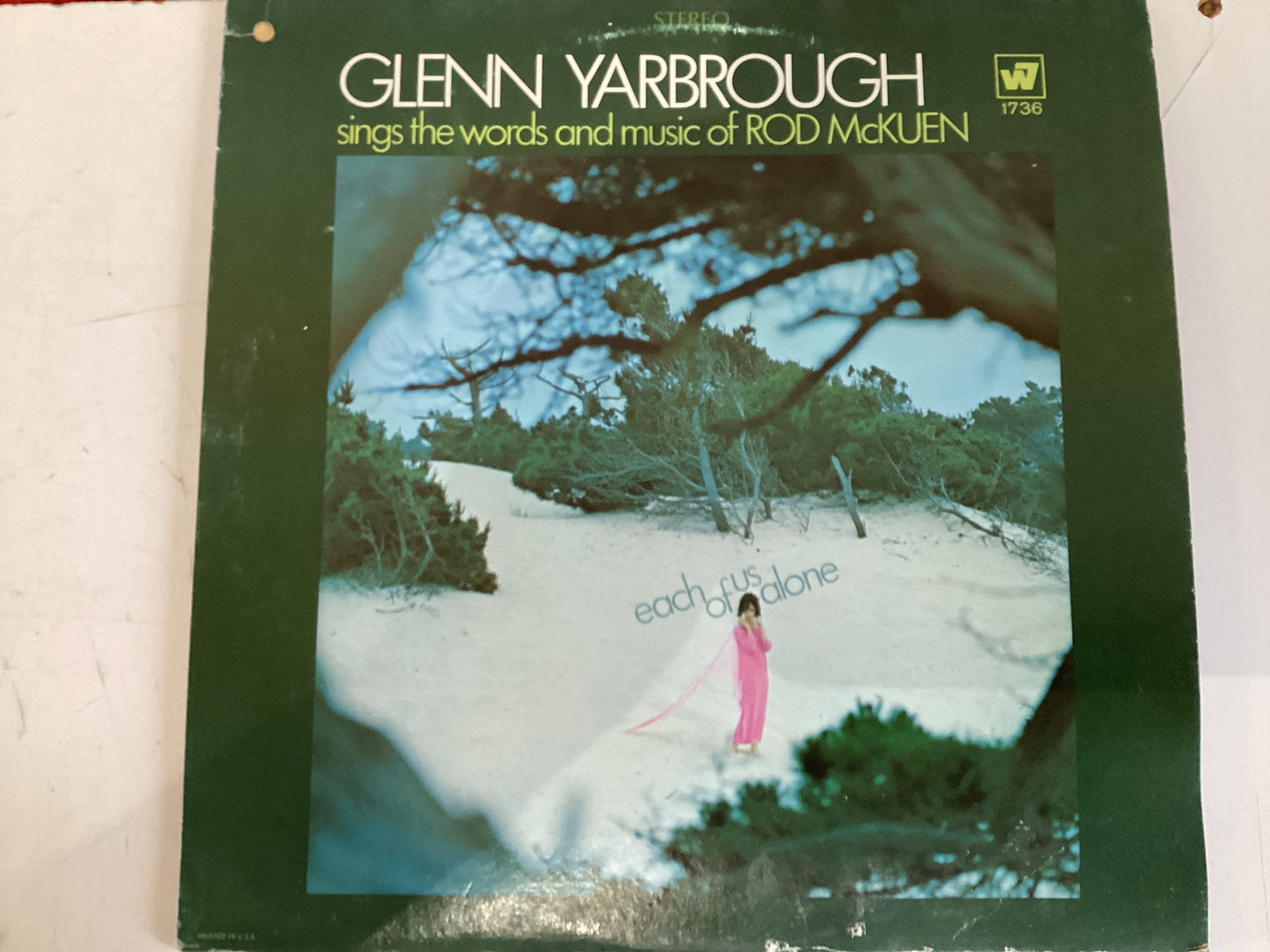 YARBROUGH, GLENN = EACH OF US ALONE (USA 1968) (USED)