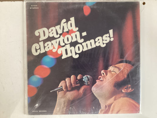 CLAYTON-THOMAS, DAVID = SELF TITLED (USA 1969) (USED)